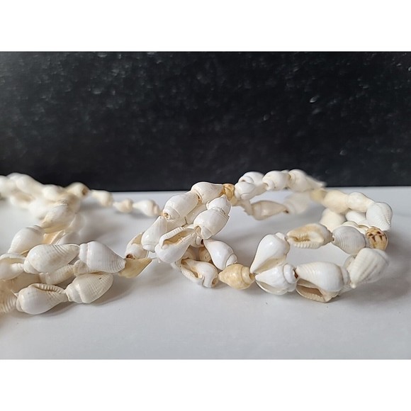 Vintage Shell Beaded Necklace - Picture 7 of 10